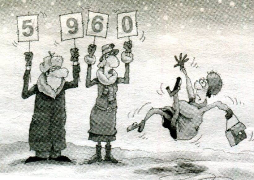 Як ходити по ожеледиці, щоб не впасти?