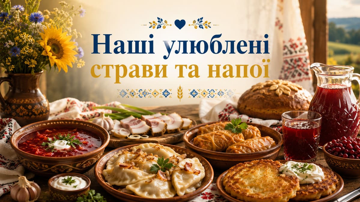 Дізнайтеся як приготувати наші улюблені страви та напої.